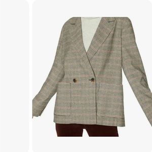 Sanctuary plaid blazer (size XS)
